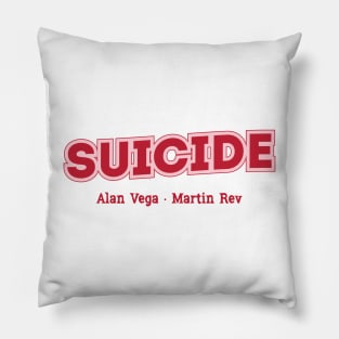 Suicide Alan Vega · Martin Rev Pillow