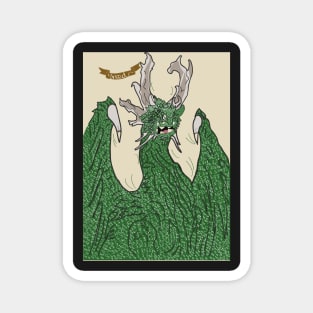 Dark Green Dragon - Greed (Dragons Collection) Magnet
