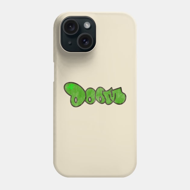 Mf Doom Green Phone Case by BellyWise