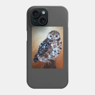 Little Owl Collage Phone Case