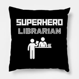 Superhero Librarian Pillow