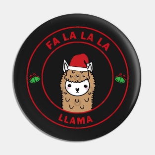 Christmas Llama Pin