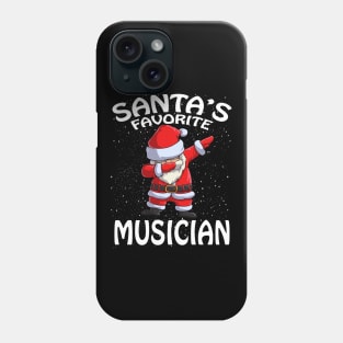 Santas Favorite Musician Christmas Phone Case