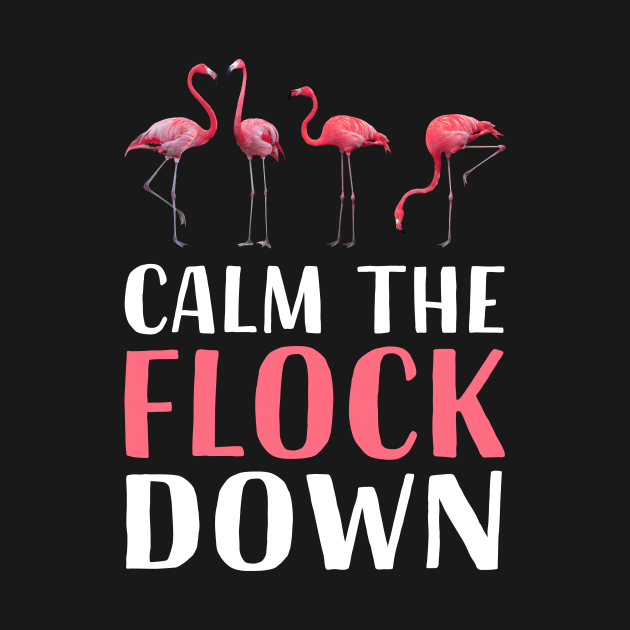 Pink Perfection Stylish Flamingo Tee for Fashionable Nature Lovers by Kevin Jones Art