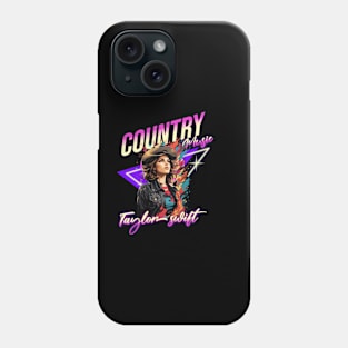 taylor//retro vector neon Phone Case