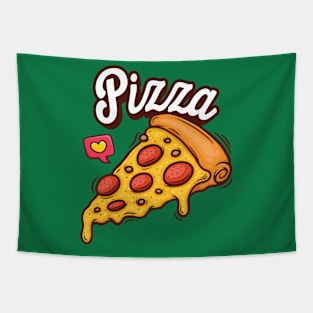 I Love Pizza Tapestry