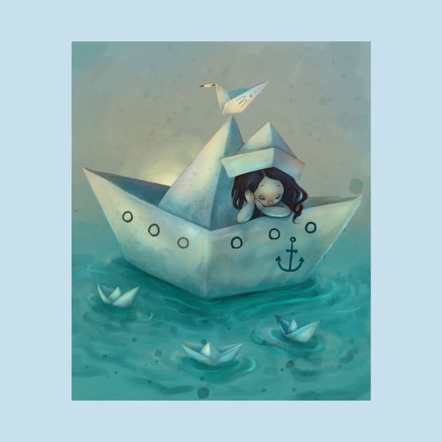 Paper Boat by selvagemqt