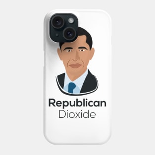 Barack Obama funny t-shirt 2019,political humor,tops & tees,elections day 2019,Michelle Obama,Obama vs Republican,funny clothing,humor shirt Phone Case