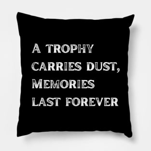 Inspirational Sports Quote Pillow