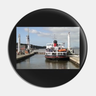 Ferry, Down the Ship Canal Pin