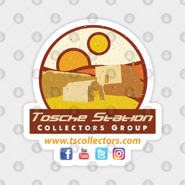 Tosche Station Collectors Group Magnet by Toschestation1