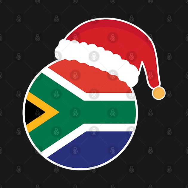 Christmas South Africa flag santa claus designs by D_designs