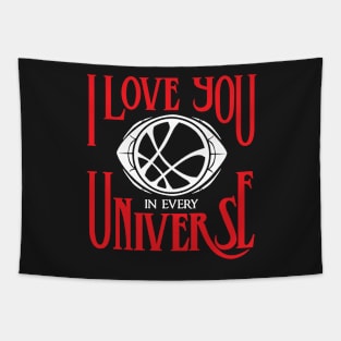 I Love You in Every Universe Tapestry