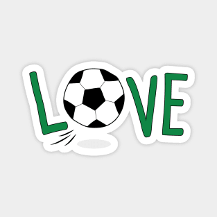 Love FOOTBALL Magnet