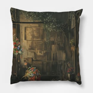 Abandoned Flower Shop - Dreamcore Diffusion Pillow