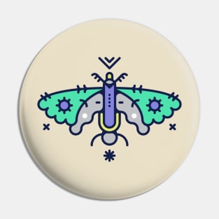 Abstract butterfly illustration Pin
