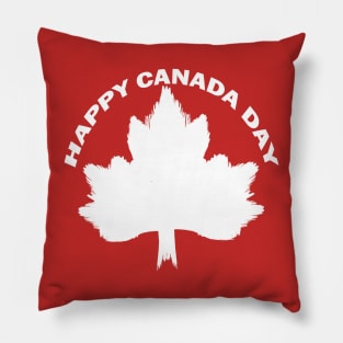 canada day version white Pillow