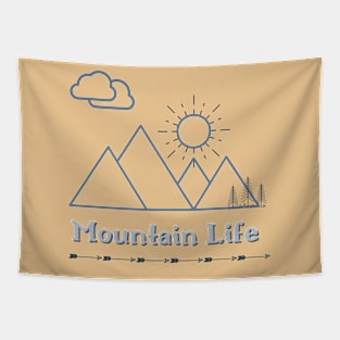 Mountain Life Tapestry