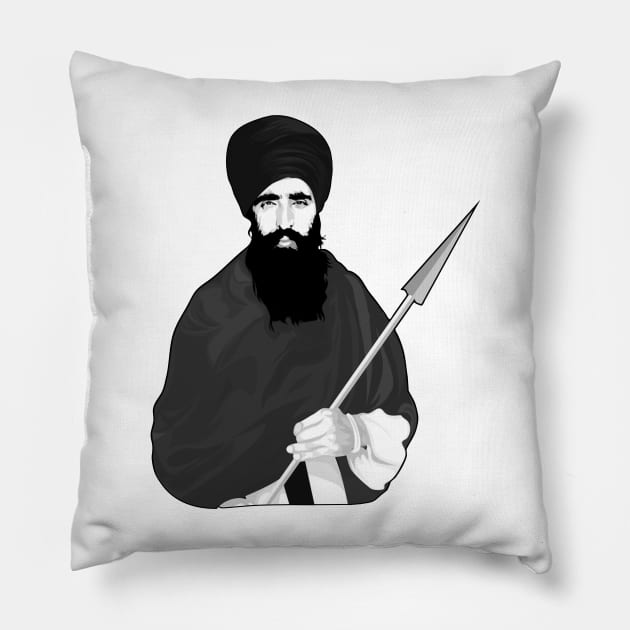 khalsa Pillow by Robettino900