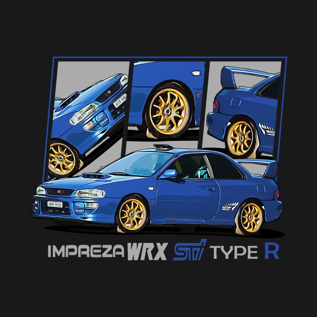 Impreza WRX STI Type R Two Doors, Coupe, JDM Car by T-JD