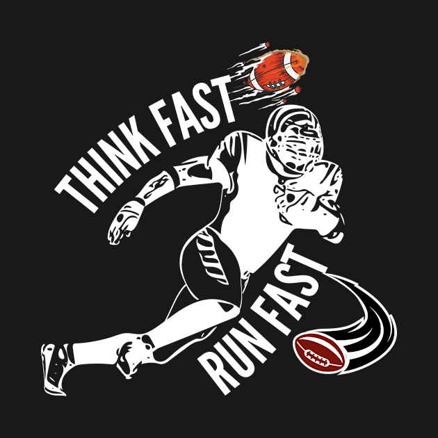 Think Fast Run Fast Chad Powers by EslamMohmmad