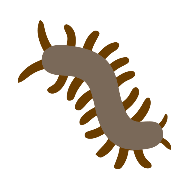 Earthworm Centipede Emoticon by AnotherOne