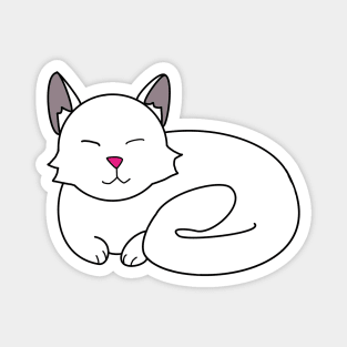 Fluffy Kitty Magnet