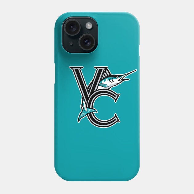 Vice City Marlins Phone Case by Fish & Cats Shop