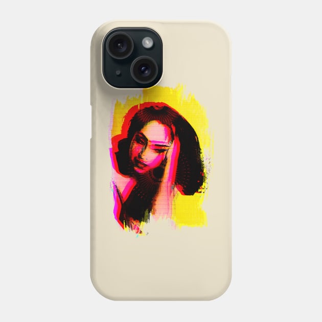 sade offset graphic Phone Case by HAPPY TRIP PRESS