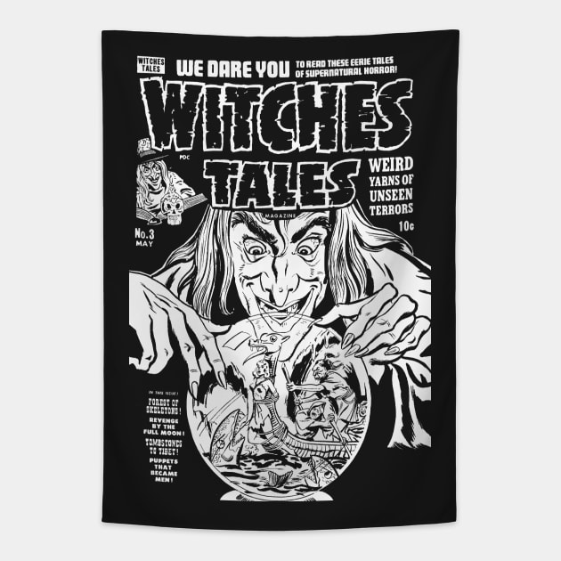 Witches Tales Classic Tapestry by JCD666
