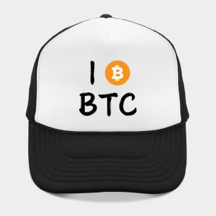 I Love BTC - Bitcoin Hat