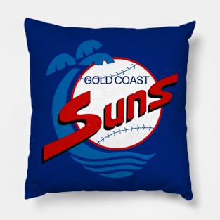 Authentic Gold Coast Suns Baseball Pillow