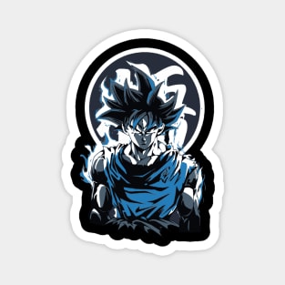 Blue DBZ hero Magnet