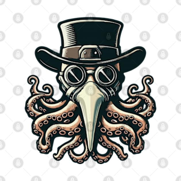 Tentacles Plague Doctor by katzura