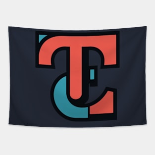 letter T Tapestry