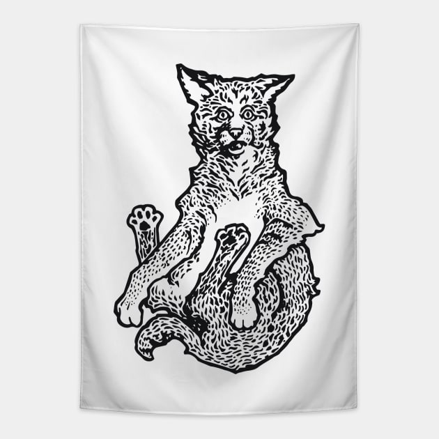 A Levity of Animals: The Cat's Meow Tapestry by calebfaires