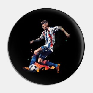 Soccer Football Match Pin