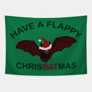 Have A Flappy ChrisBATmas Tapestry