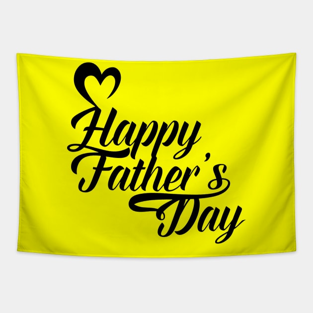 Happy Father Day Tapestry by DJOU