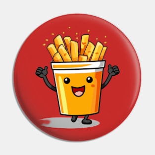 kawaii french fries T-Shirt cute Pin