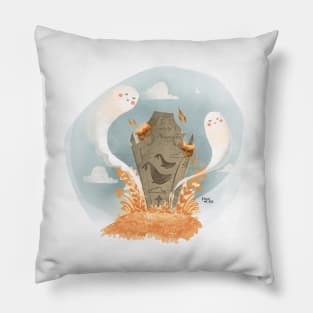 👻Spooky but cute👻 Pillow