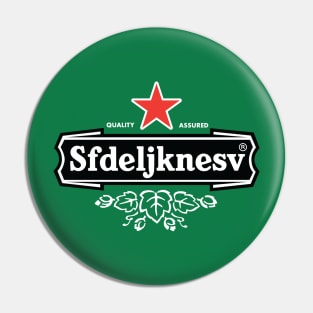 Sfdeljknesv Beer Programmer Shirt Pin