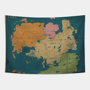 Yara Map Far Cry 6 Tapestry