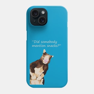 Did somebody mention snacks? Phone Case