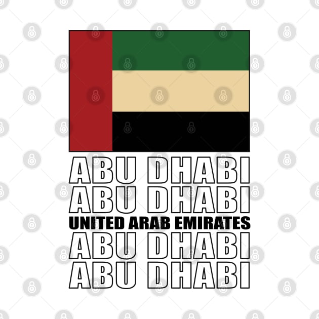 Flag of United Arab Emirates by KewaleeTee