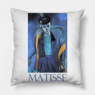 Portrait of Madame Matisse (1913) by Henri Matisse Pillow