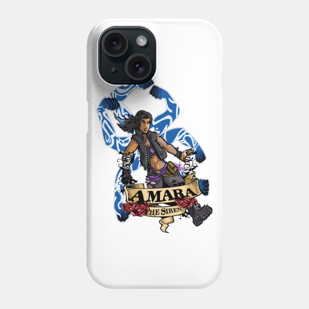 Amara The Siren Borderlands 3 The Tiger of Partali Phone Case by ProjectX23Red