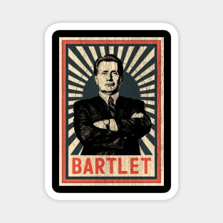 Vintage Poster Bartlet For America Magnet