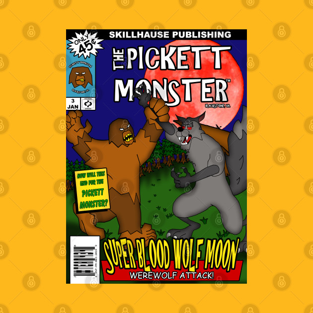 PICKETT MONSTER - Comic Book # 3 by DodgertonSkillhause