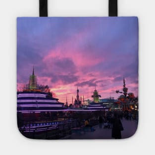 Paris Castle Pink Tote